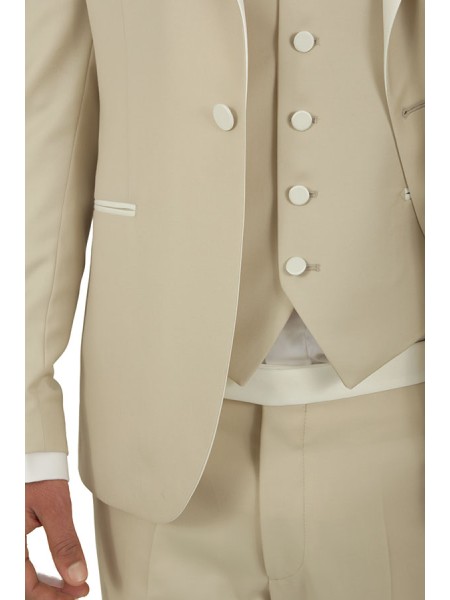 Abito Tagliatore Smoking Avorio